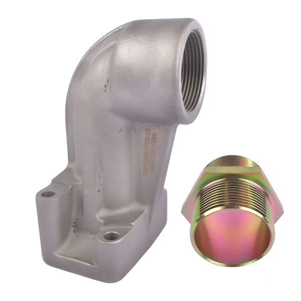 排气弯头 Stainless Steel Exhaust Bend Elbow for Yanmar GM 1GM 2GM 3HM 3YM30 3HM35F 2GMF 3HMF #128370-13610-6