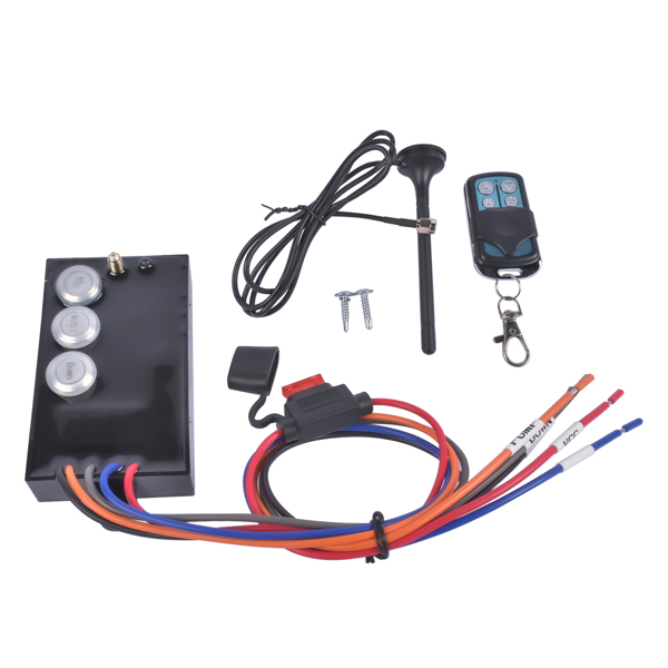 拖车无线摇控 Dump Trailer Wireless Remote Control System 12 Volt Hydraulic Lift Winch G3H01-4