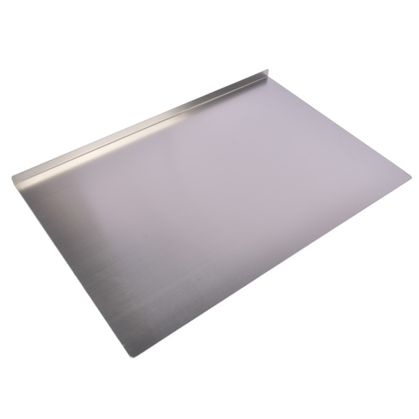 A1-不锈钢切菜板 Cutting Board, Heavy Extra Large 304 Stainless Steel Cutting Mat Chopping Baking Pastry Board (Size: 23.6" x 15.8")-5