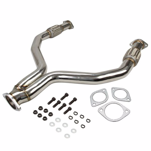 排气管 FOR Nissan 370z 09-16 G35 G37 08-13 VQ35HR VQ37HR 2.5" MT001175（禁售亚马逊）(不支持无理由退货)-1