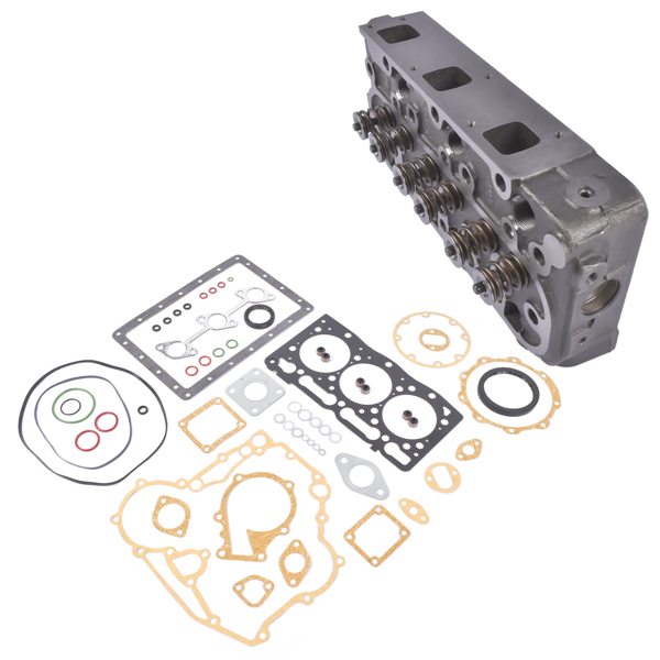 缸盖套装 Complete Cylinder Head & Gasket D1105 for Kutoba Excavator U25S KX41-2S KX41-2 Tractor 2400HST-D B2400HST-E-4