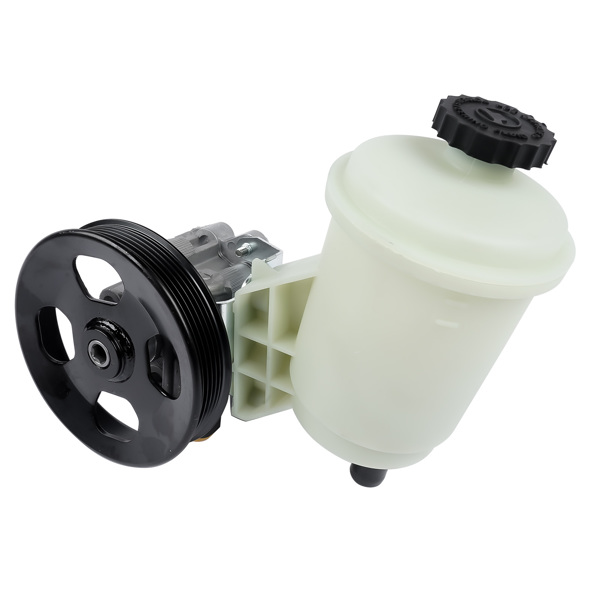 转向助力泵 Power Steering Pump w/ Reservoir & Pulley for 2011-2012 Ram 1500 V6 3.7L V8 4.7L-4