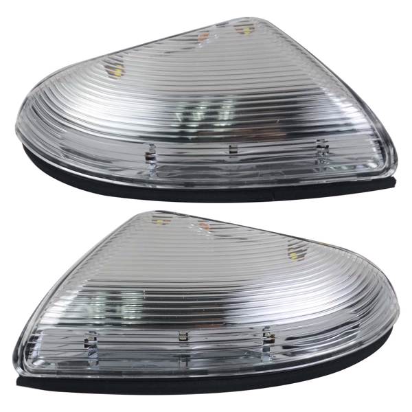 转向灯 Pair Mirror Turn Signal Puddle Light Lamps for 2009-2013 Dodge Ram 1500 2500 5.7 V8 68064949AA 68064948AA-7