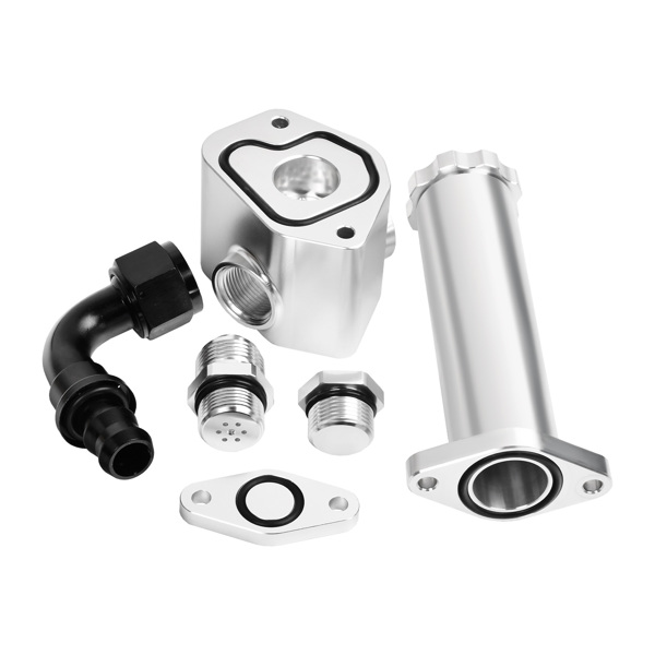 废气再循环装置 Crankcase Ventilation Reroute Kit 2017-2023 GM L5P 6.6L V8 Duramax MT041019 (禁售亚马逊）(不支持无理由退货)-2