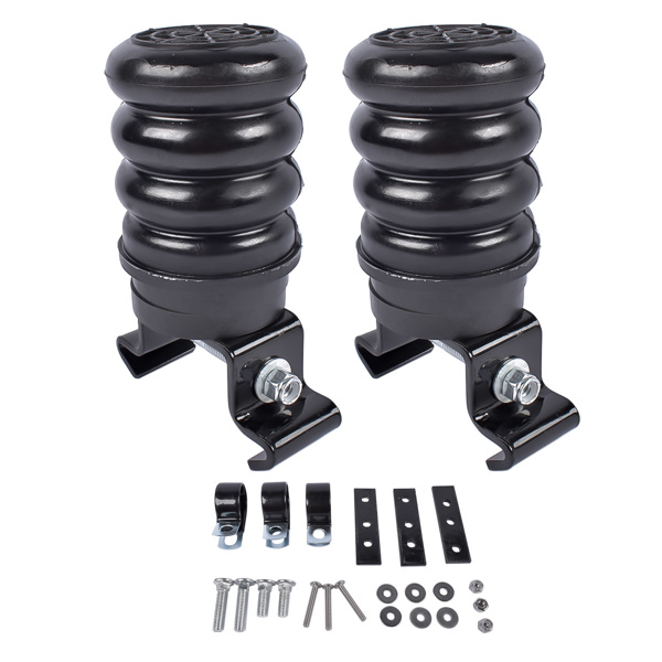2X Rear Black Trailer Helper Springs for Trailer Axle GAWR 5000-8500 TSS-107-47-2