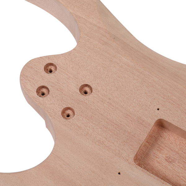 DIY 6 String 170 Style Electric Guitar Kits with Mahogany Body, Maple Neck and Accessories-8