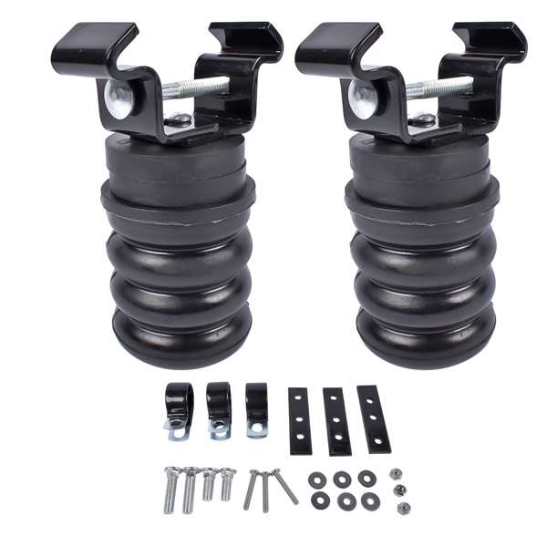 2X Rear Black Trailer Helper Springs for Trailer Axle GAWR 5000-8500 TSS-107-47-5