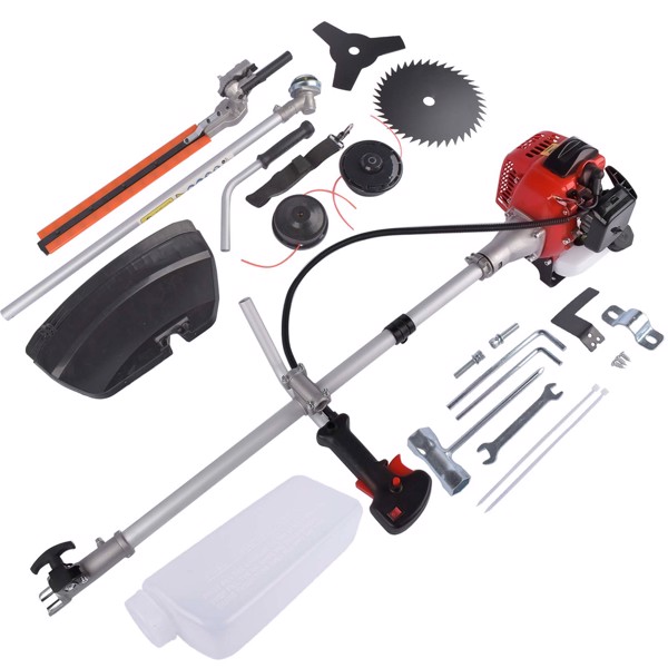 A1-2冲程26cc割草机 26CC Weed Eater Gas Powered 2-Cycle Gas String Trimmers for Weeds & Grass-2