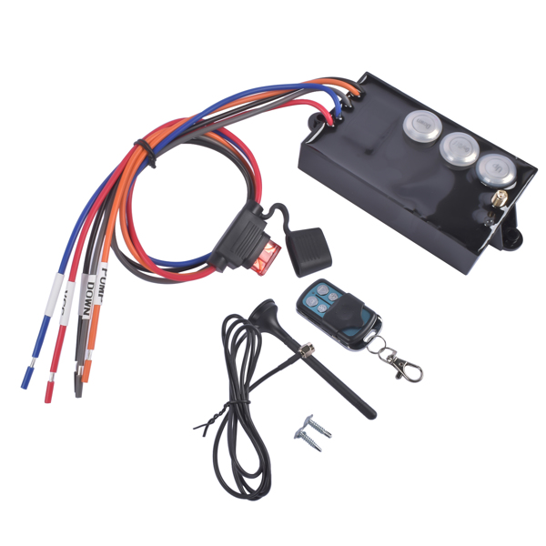 拖车无线摇控 Dump Trailer Wireless Remote Control System 12 Volt Hydraulic Lift Winch G3H01-6