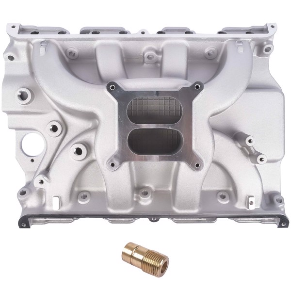 进气歧管 Intake Manifold Aluminum Dual Plane R1148 for Edelbrock 7105 FE 390 406 410 427 428 440-502-7256-5