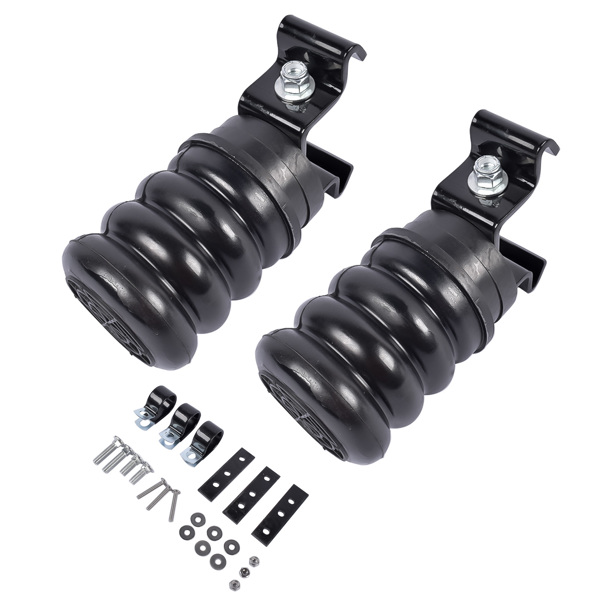 2X Rear Black Trailer Helper Springs for Trailer Axle GAWR 5000-8500 TSS-107-47-7