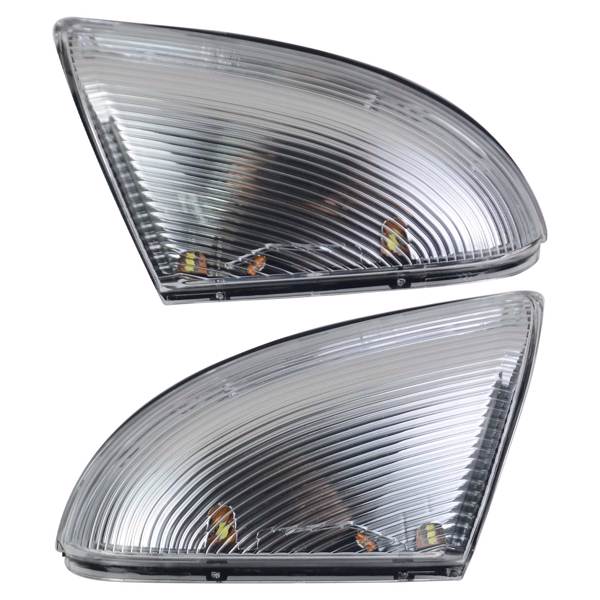 转向灯 Pair Mirror Turn Signal Puddle Light Lamps for 2009-2013 Dodge Ram 1500 2500 5.7 V8 68064949AA 68064948AA-4