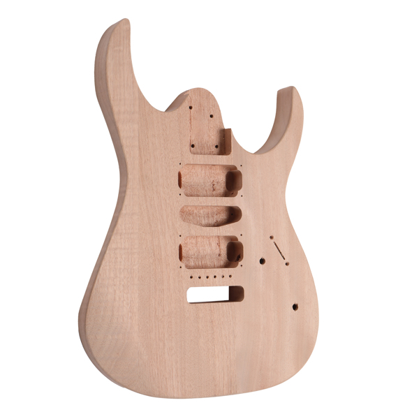 DIY 6 String 170 Style Electric Guitar Kits with Mahogany Body, Maple Neck and Accessories-10