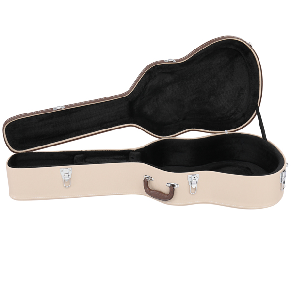 【替换 23554151】39" Classical Guitar Hard Case Microgroove Flat Beige-1
