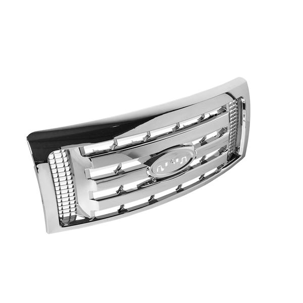 中网格栅  Middle grille 2009 – 2014 Ford F-150 9L3Z8200D plating MT046012 (禁售亚马逊）(不支持无理由退货)-2