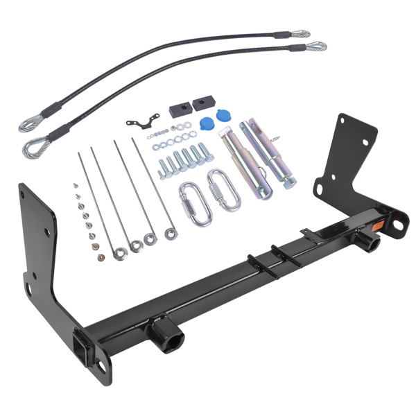拖车底板支架 Tow Bar Base Plate Tow Bar Bracket For 18-23 Jeep Wrangler JL JLU Standard Bumpe-5