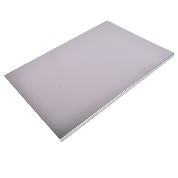 A1-不锈钢切菜板 Cutting Board, Heavy Extra Large 304 Stainless Steel Cutting Mat Chopping Baking Pastry Board (Size: 23.6" x 15.8")-3