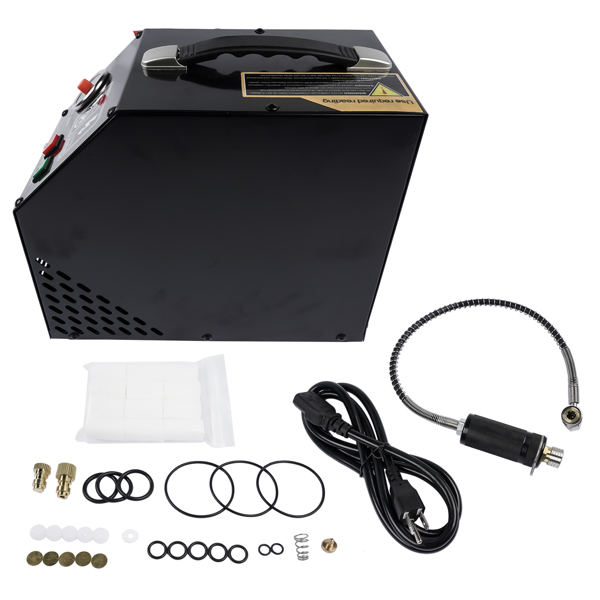 PCP Air Compressor 350W PCP Airgun Compressor 30mpa or 4500PSI Auto Stop-8