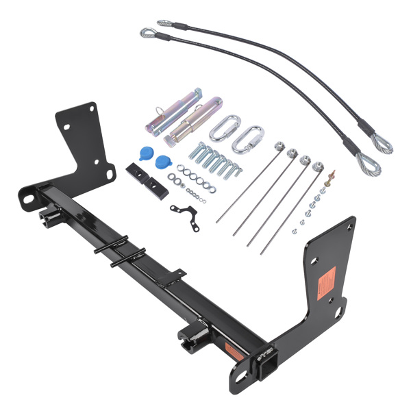 拖车底板支架 Tow Bar Base Plate Tow Bar Bracket For 18-23 Jeep Wrangler JL JLU Standard Bumpe-6
