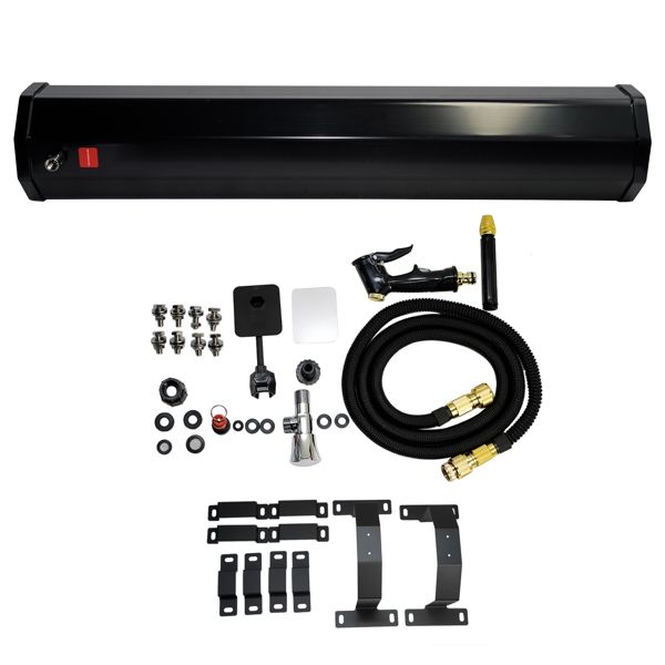 水箱 Pressurized 8-Gallon Camping Water Tank Road Shower for Off-Road Pick-up Trucks-5