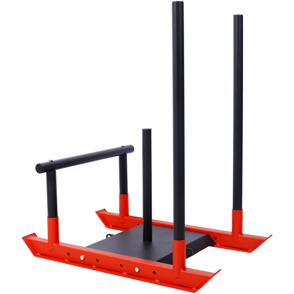 Weight Sled  Fitness Sled Fitness Strength Training Sled Speed Training Sled Heavy-Duty Weight Training Equipment for Muscle Building and Explosive Power  Suitable for 1"& 2" Weight Plate-10