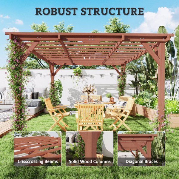 Outdoor Wooden Gazebo -3