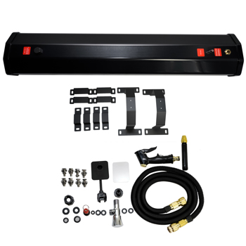 水箱 Pressurized 8-Gallon Camping Water Tank Road Shower for Off-Road Pick-up Trucks