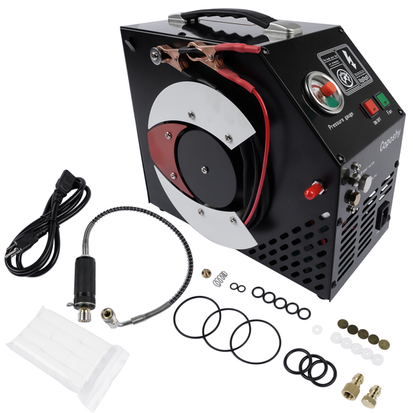 PCP Air Compressor 350W PCP Airgun Compressor 30mpa or 4500PSI Auto Stop-1