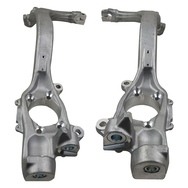 转向节 2X Suspension Steering Knuckles for Audi A4 S4 3.0 3.2L 4.2L Front L+R 8E0407253 8E0407254-6
