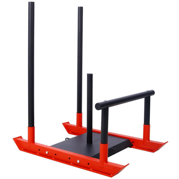 Weight Sled  Fitness Sled Fitness Strength Training Sled Speed Training Sled Heavy-Duty Weight Training Equipment for Muscle Building and Explosive Power  Suitable for 1"& 2" Weight Plate-4