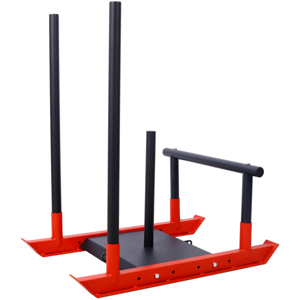 Weight Sled  Fitness Sled Fitness Strength Training Sled Speed Training Sled Heavy-Duty Weight Training Equipment for Muscle Building and Explosive Power  Suitable for 1"& 2" Weight Plate-13