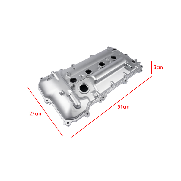 气门室盖 Engine Valve Cover for Toyota Corolla Matrix 09-19 L4 1.8L GAS DOHC 11201-0T020 11201-37022-4