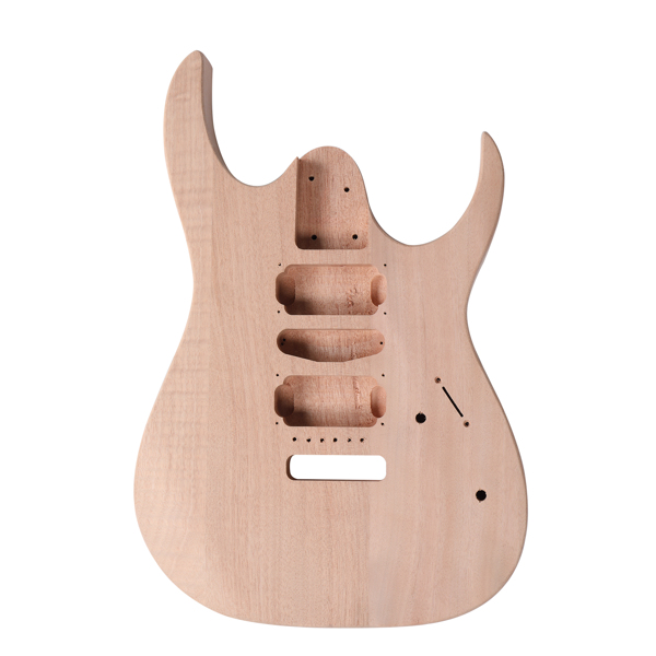 DIY 6 String 170 Style Electric Guitar Kits with Mahogany Body, Maple Neck and Accessories-3