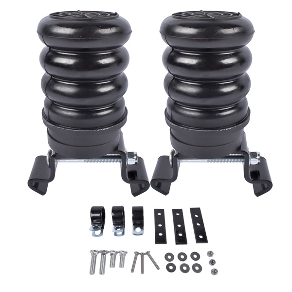 2X Rear Black Trailer Helper Springs for Trailer Axle GAWR 5000-8500 TSS-107-47-1