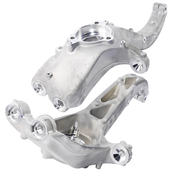 转向节 Front Left & Right 2 Pcs Steering Knuckle for Tesla Model Y 2020-2023 All Engine-9