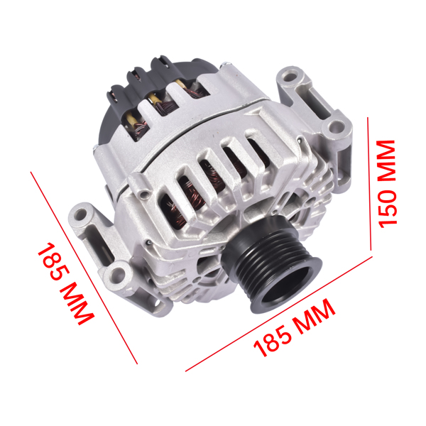 发电机 Alternator 180A 12V CW For Mercedes C350 E350 ML350 R350 SLK350 3.5L 2012-2016 0009067900 0141543302-8