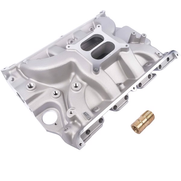 进气歧管 Intake Manifold Aluminum Dual Plane R1148 for Edelbrock 7105 FE 390 406 410 427 428 440-502-7256-4