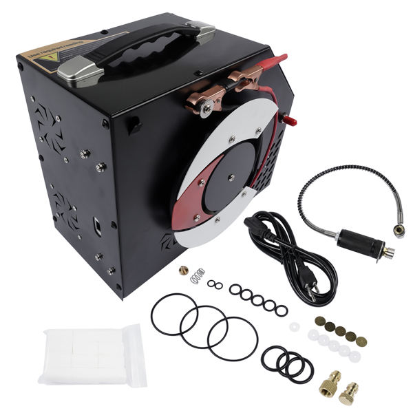 PCP Air Compressor 350W PCP Airgun Compressor 30mpa or 4500PSI Auto Stop-4