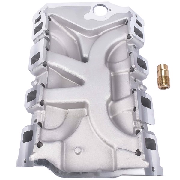 进气歧管 Intake Manifold Aluminum Dual Plane R1148 for Edelbrock 7105 FE 390 406 410 427 428 440-502-7256-6