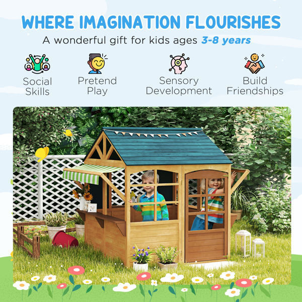 Wooden Playhouse-7