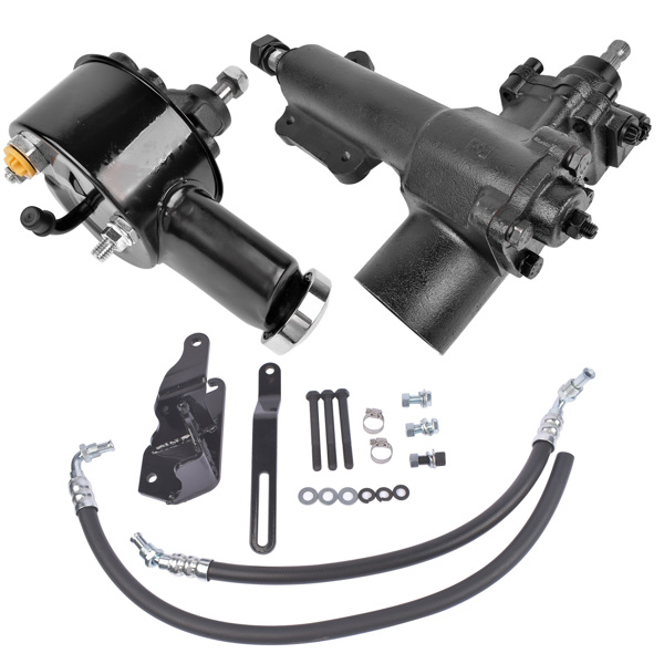 转向器套装 SGB5557 14:1 Ratio Power Steering Gear Box Conversion Kit for Chevrolet Bel Air One-Fifty/Two-Ten 1955-1957-1