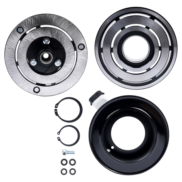 A/C电磁离合器 AC Compressor Clutch Kit for Chevy Malibu 2006 Impala 2006-2011 Monte Carlo 2006-2007 Pontiac G6 2006 V6 3.5L 3.9L 98271 19418179 22692375-8