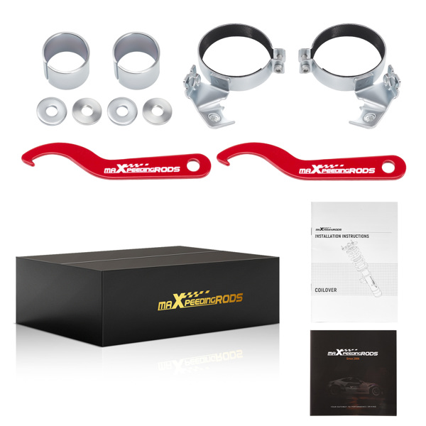 弹簧减震适用于Honda Civic Crx / Del Sol 1992 - 1997 & Civic 1996 - 2000 EK2 EK4 EK9-6