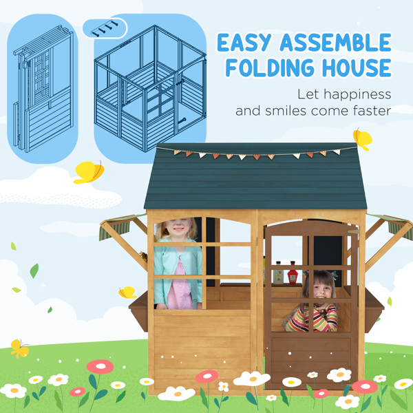 Wooden Playhouse-5