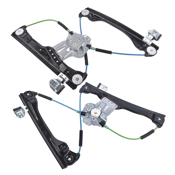 玻璃升降器 Front Left and Right Door Window Regulator w/o Motor for Chevrolet Volt Base Hatchback 4-Door 1.4L L4 22938326 25994200-6