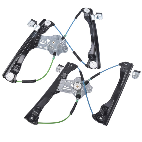 玻璃升降器 Front Left and Right Door Window Regulator w/o Motor for Chevrolet Volt Base Hatchback 4-Door 1.4L L4 22938326 25994200-1