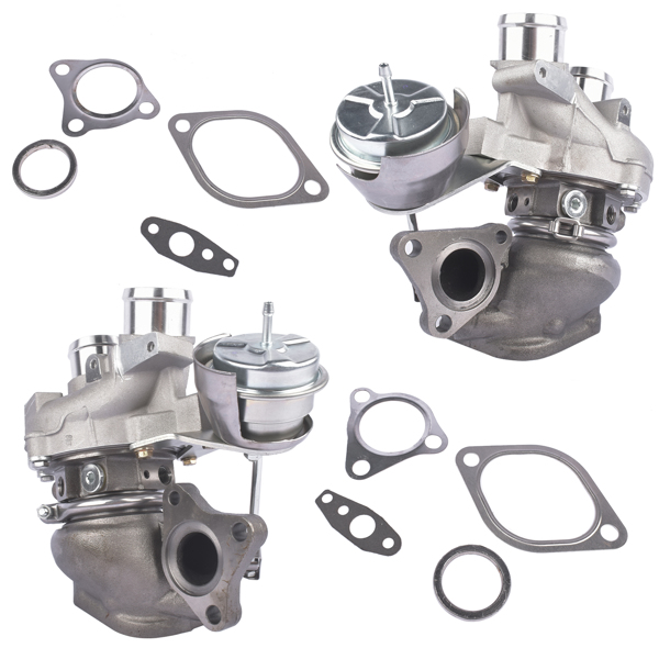 涡轮增压器 Pair Left + Right Turbo for Ford F-150 F150 2013-2016 3.5L V6 Gas Turbocharger DL3E6C879AD DL3E6K682AE-9