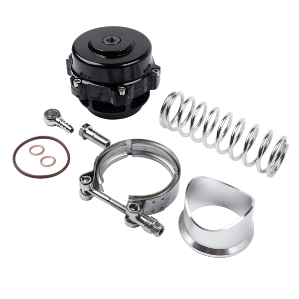  涡轮泄压阀 BV50 Series 50mm Blow Off Valve BOV Fits TIAL Q V-Band Flange Black 6 PSI Spring-4