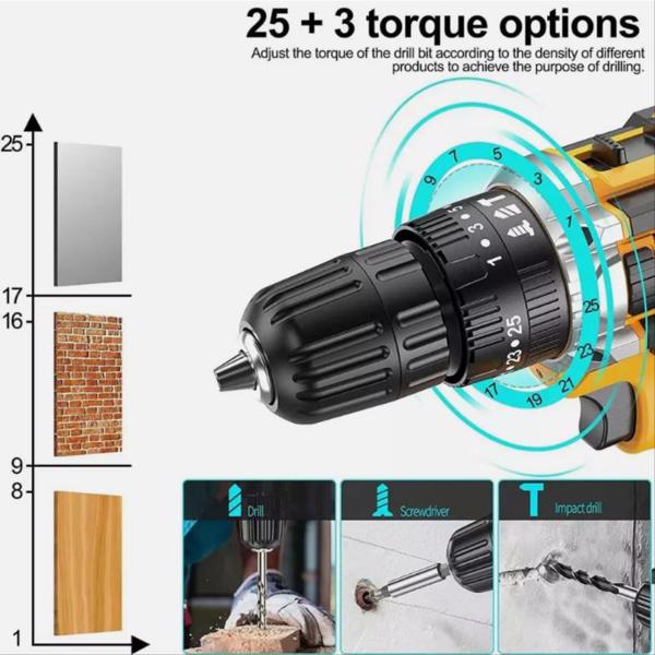 21v 黄色电钻-3