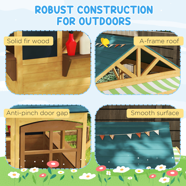 Wooden Playhouse-4
